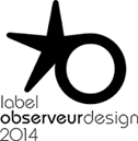 label observeur du design 2014 pour le poele Grappus