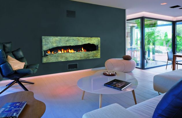 cheminée contemporaine Métafocus 8 à gaz