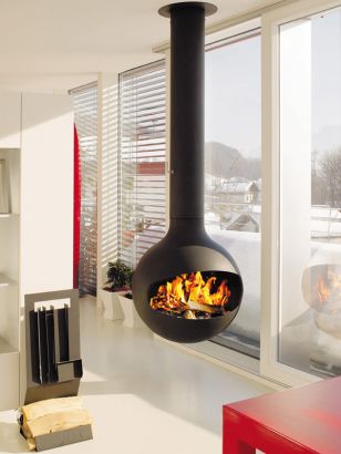 central designer fireplace Batyscafocus
