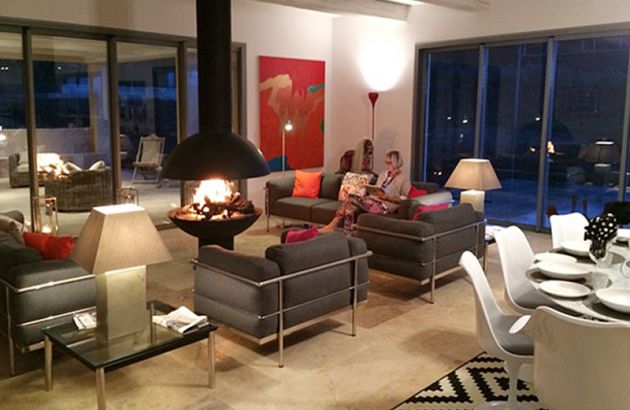 Central designer Fireplace Mezzofocus