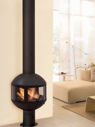 wall mounted  designer fireplace Edofocus 631