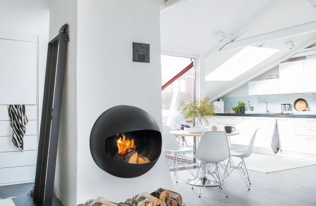 designer fireplace Emifocus