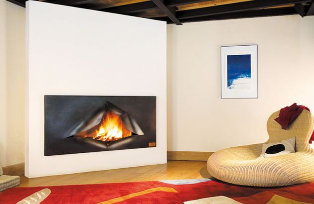 designer fireplace Omegafocus
