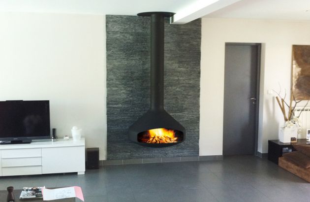 contemporary designer fireplace Paxfocus