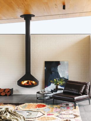 Contemporary designer fireplace Paxfocus