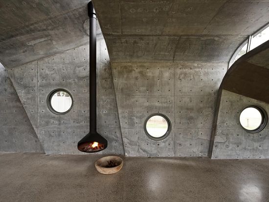 Cheminée design - Ergofocus - LEURA PARK ESTATE WINERY PAVILION 