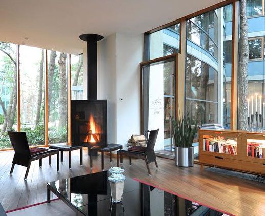 Eurofocus cheminee contemporaine focus lithuanie hotel palanga